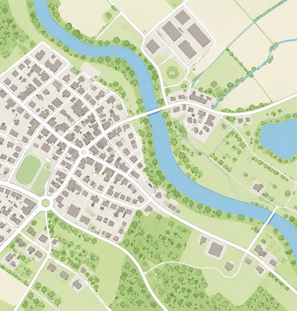 Planimetric maps