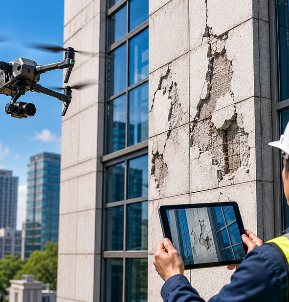 Drone Façade Inspection