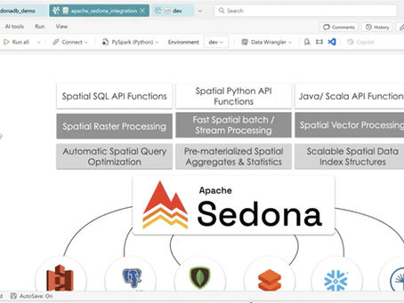 Processing Massive Geospatial Datasets with Apache Sedona