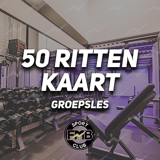 50 rittenkaart | FMB Sport Club Lansingerland