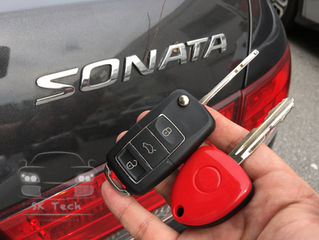 Hyundai Sonata year 2008, add new flip key remote