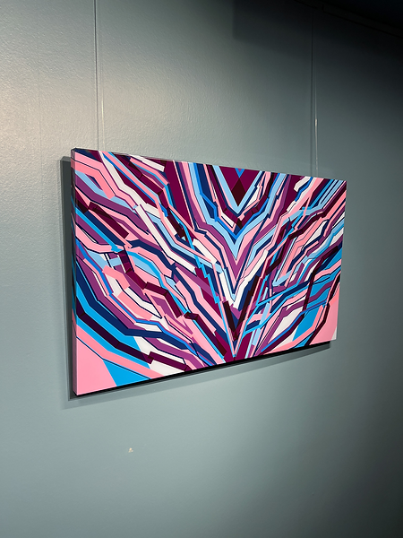 kunstwerk künstlerin kunst berlin art artist artwork tape art installation vibrant influence modern art urban street style