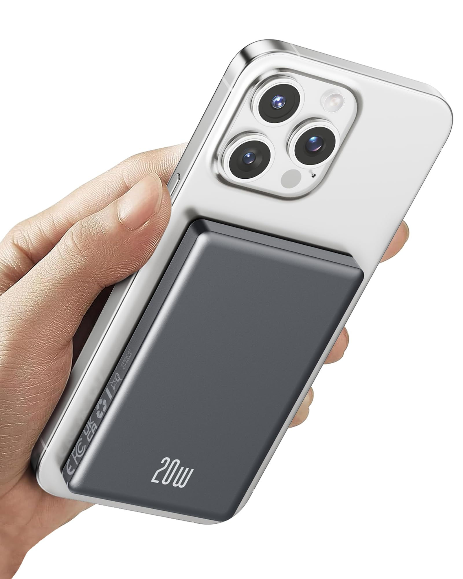 MagCharge Ultra Slim 10000mAh Wireless Power Bank