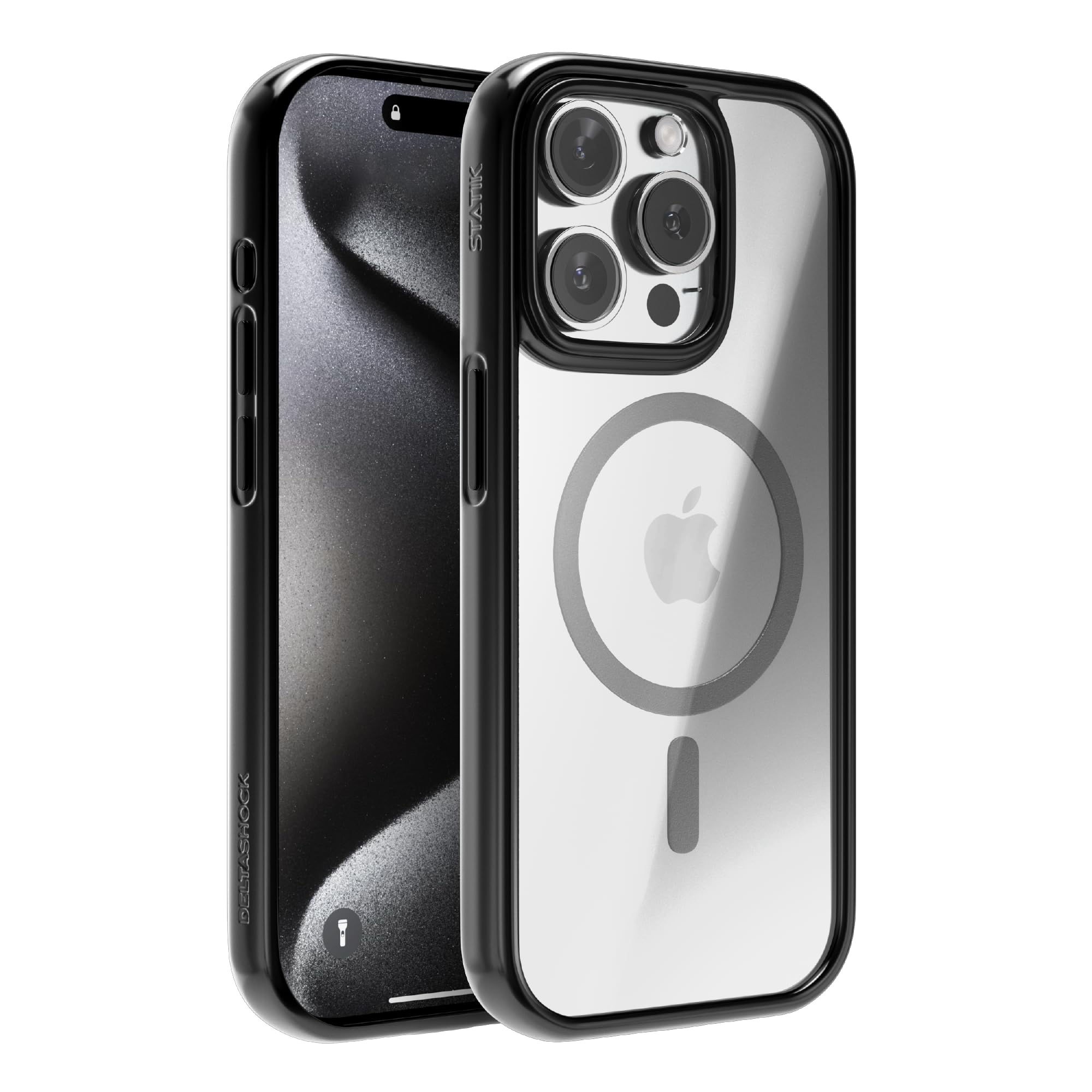 DeltaShock Clear Magnetic iPhone 14 Pro Max Case