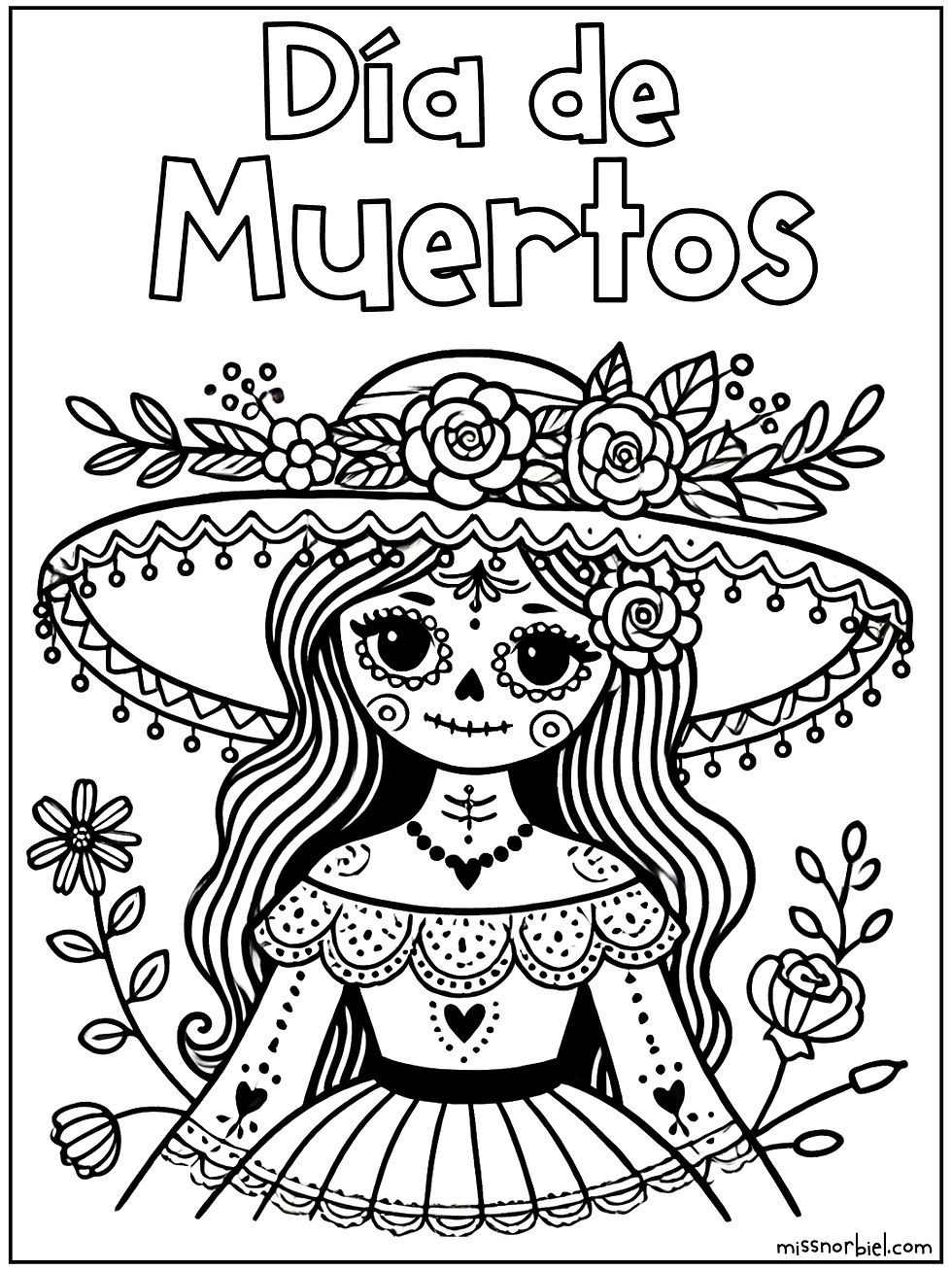 dibujos de halloween para colorear | dibujo de un perrito en una calabaza de halloween para colorear