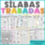 actividades con las silabas trabadas, silabas trabadas en español, spanish blends worksheets