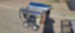 Mobile high pressure machine