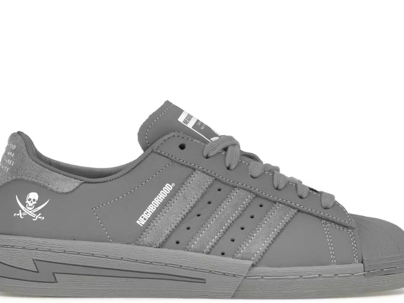 NEIGHBORHOOD X ADI SUPERSTAR GREY