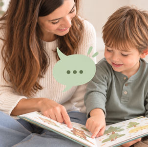 Lettura dialogata mamma e bambino