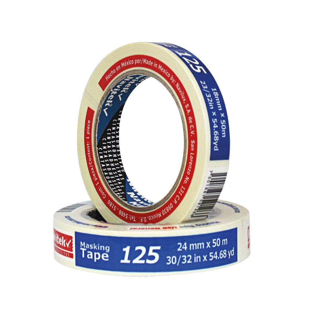 cinta masking tapE 12mm-1/2in NAVITEK