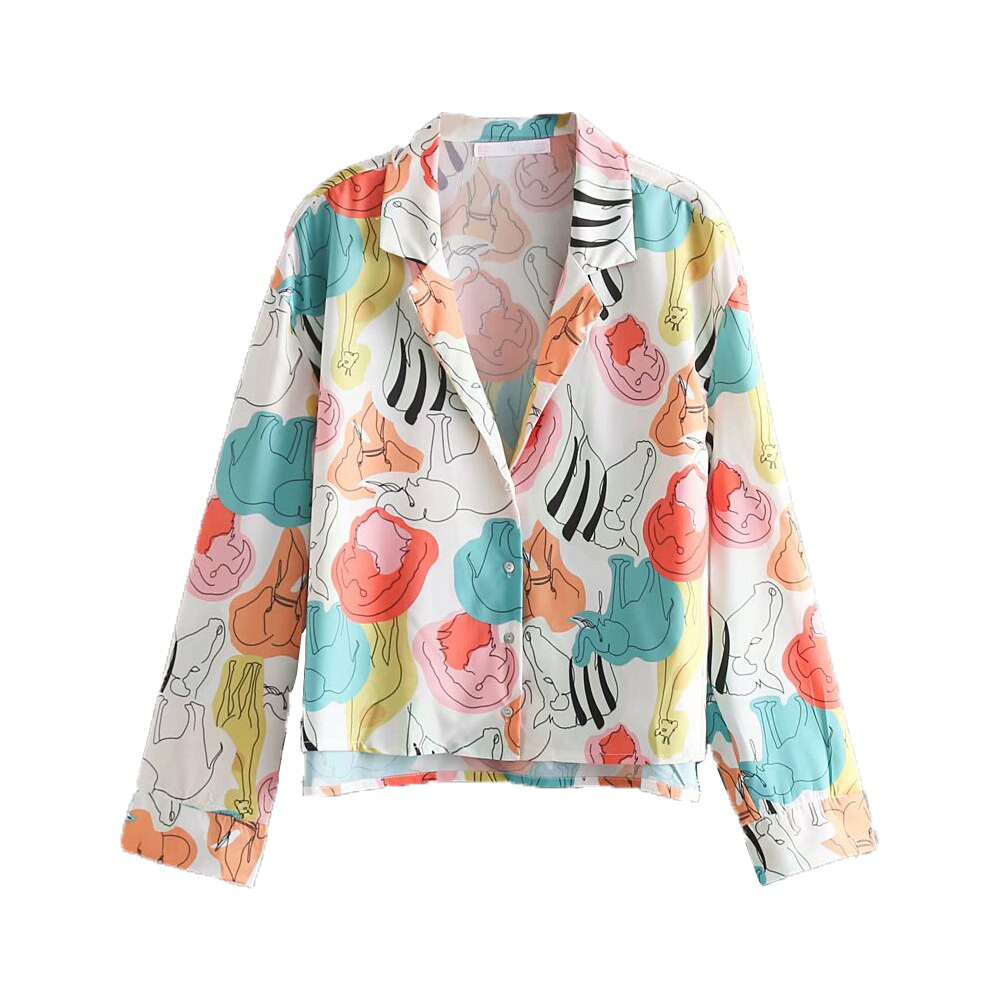 Blusa de mujer de verano manga larga