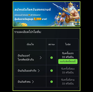 สมาชิกใหม่ ยืนยันเบอร์ อีเมล รับฟรี 99฿