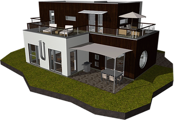 3D-modell hus