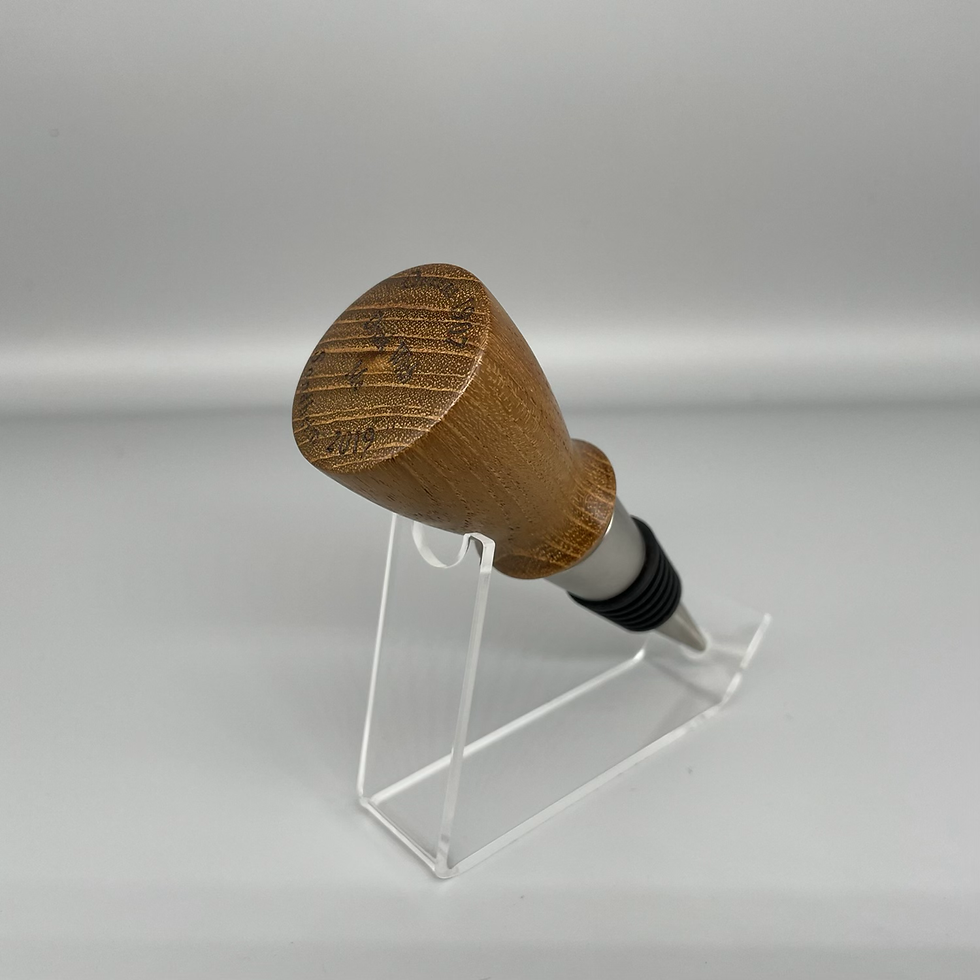 Thumbnail: Queens/Sondheim Theatre Stainless Steel Bottle Stopper