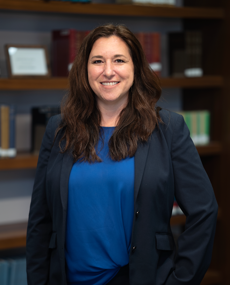 Smiling woman, Jewish education leader