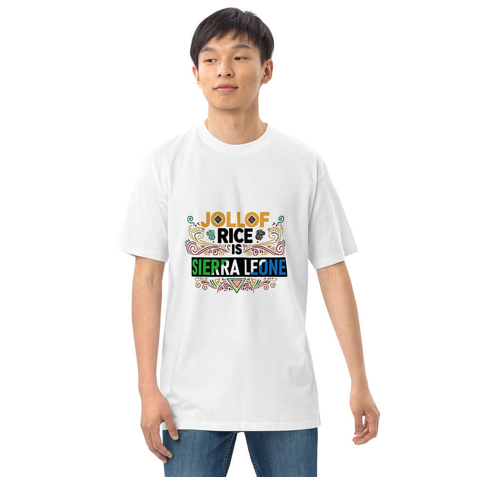 Miniatyrbild: Jollof is Sierra Leone T-shirt 