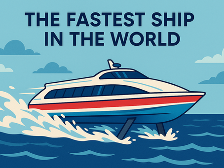 The Fastest Ship in the World: Technology and History 🚀🚢