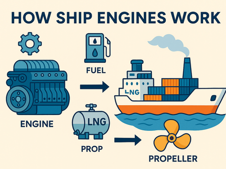 How Do Ship Engines Work? A Beginner's Guide to Marine Propulsion 🚢⚙️