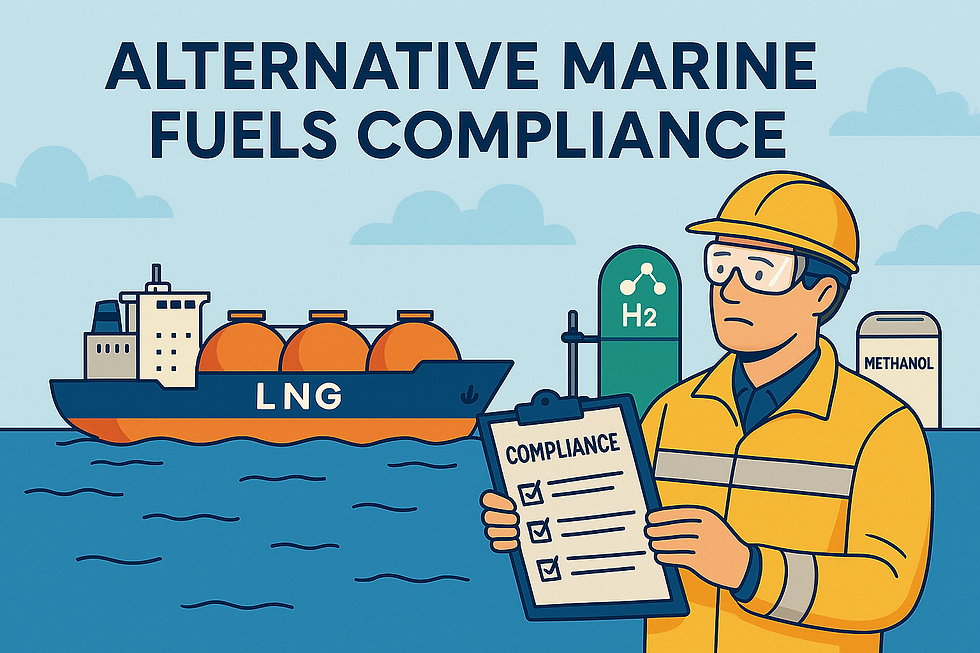 ⚡ Alternative Marine Fuels: Navigating the Compliance Maze of LNG, Methanol & Hydrogen
