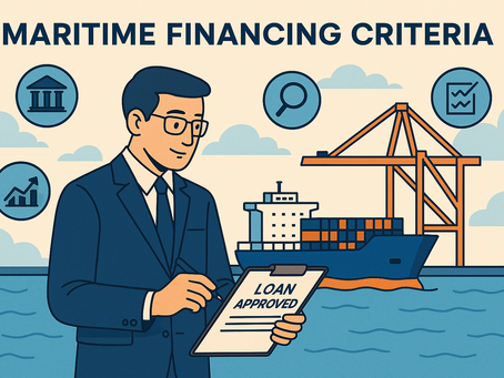 🧭 Ship Financing 101: How Banks Evaluate Maritime Loan Applications (And What Owners Should Know)