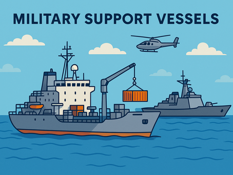🛡️ Behind the Naval Curtain: What Life Is Like on Military Support Ships