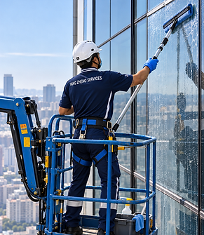 Skyscraper Window Cleaning in Daylight.png