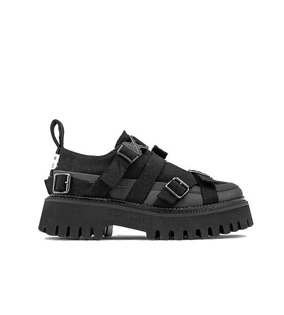 BRONX x CRUÈL - GROOV-Y LOW SHOE BLACK UNISEX | CRUÈL
