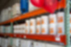 Shelves stocked with Kretus products.