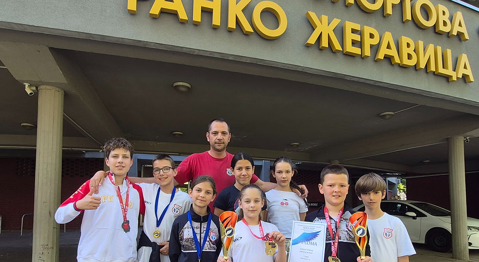 Pet medalja za Užičane na Roda Kupu