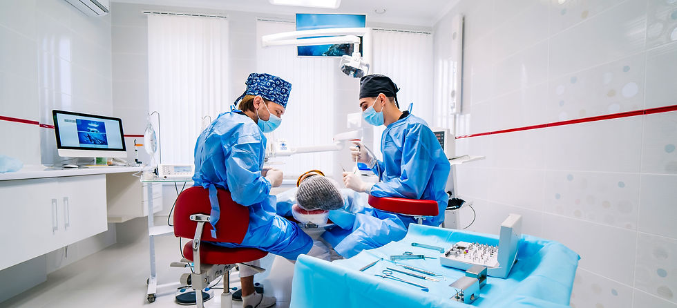 two-dentists-examine-patients-teeth-modern-stomatology-clinic-selective-focus-from-side-de
