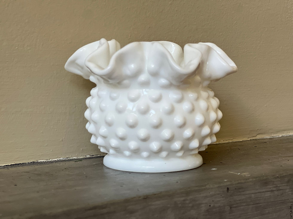 Fenton "Hobnail" Pattern