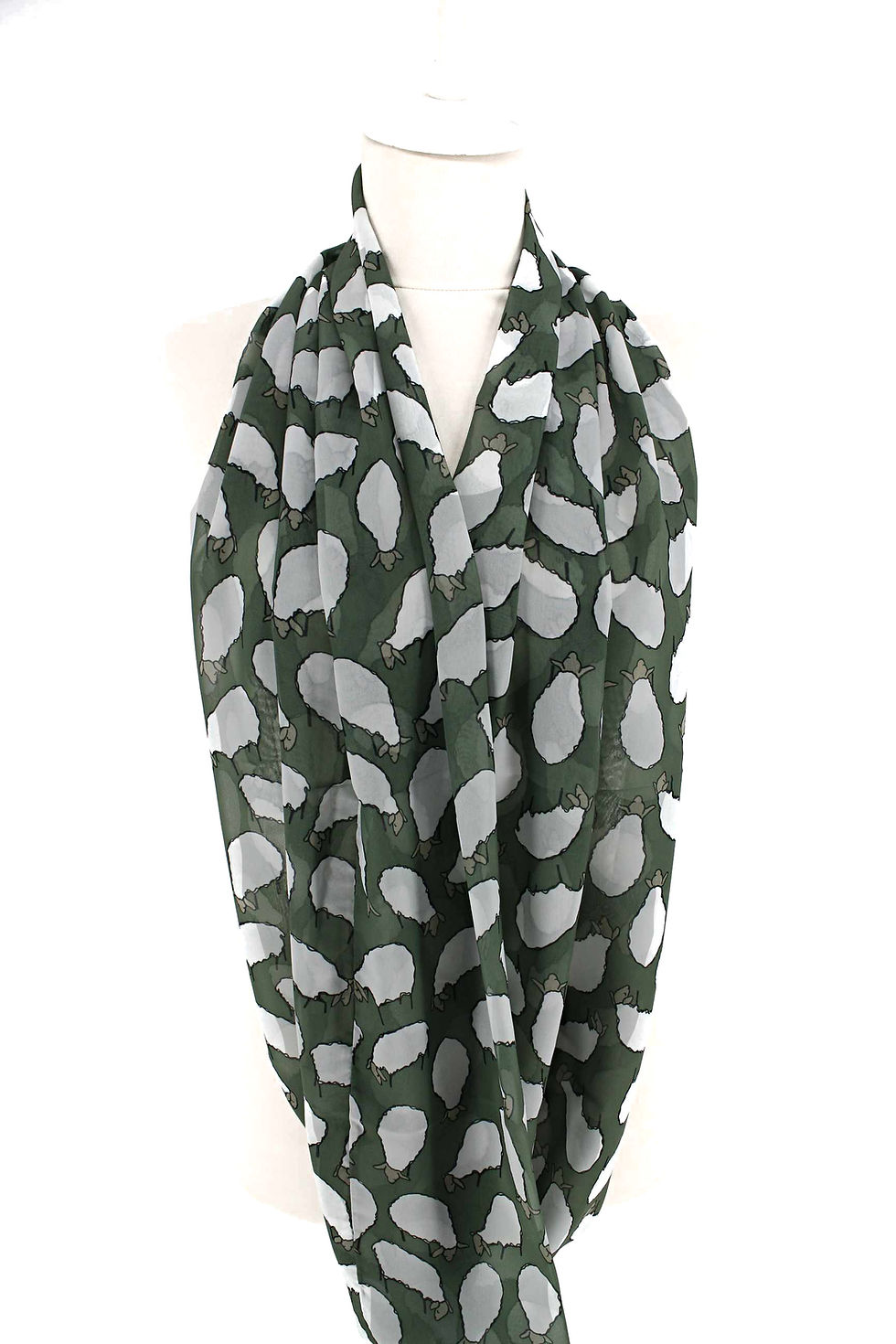 Thumbnail: Sheeps Design Infinity Scarf Circle Tube Loop Scarf