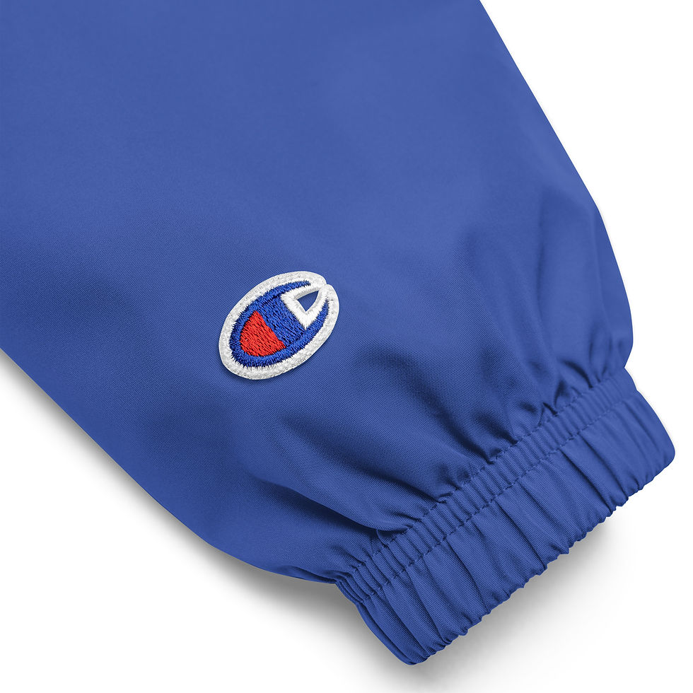 Thumbnail: Embroidered Champion Packable Jacket