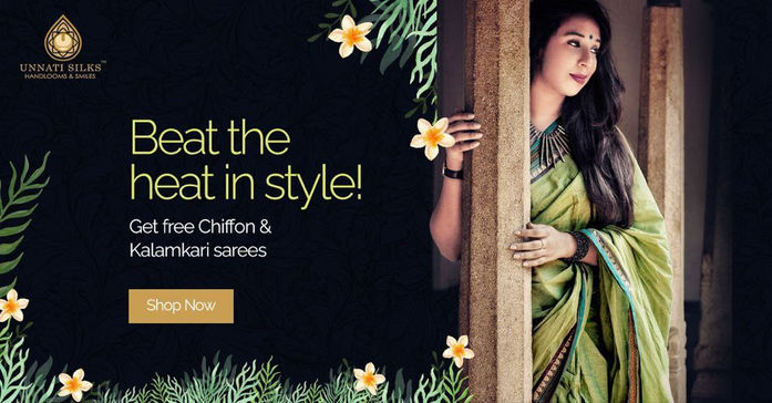 Unnati Silks Performance Marketing Content & Strategy by Diya Vasuraj