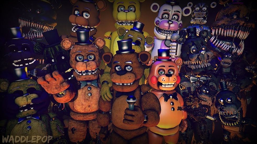 All Fnaf Freddys