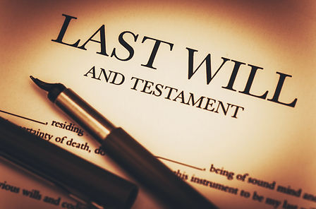 Last Will and Testament Document Ready t