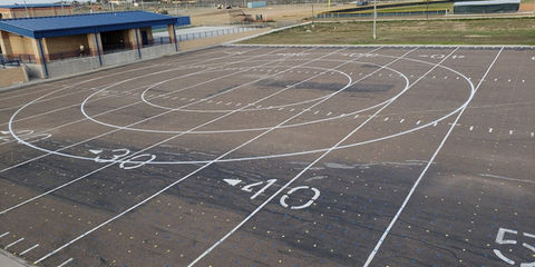 Marching Band Field Dots