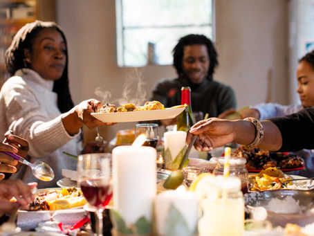 Gathering with Family at the Table