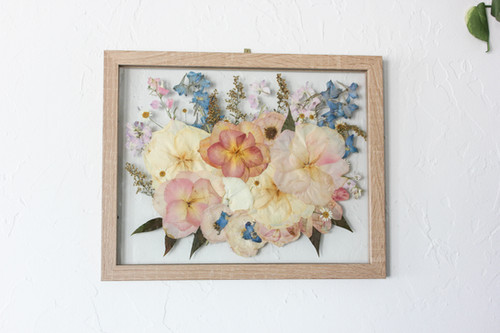11x14 | Pressed and Bloomy