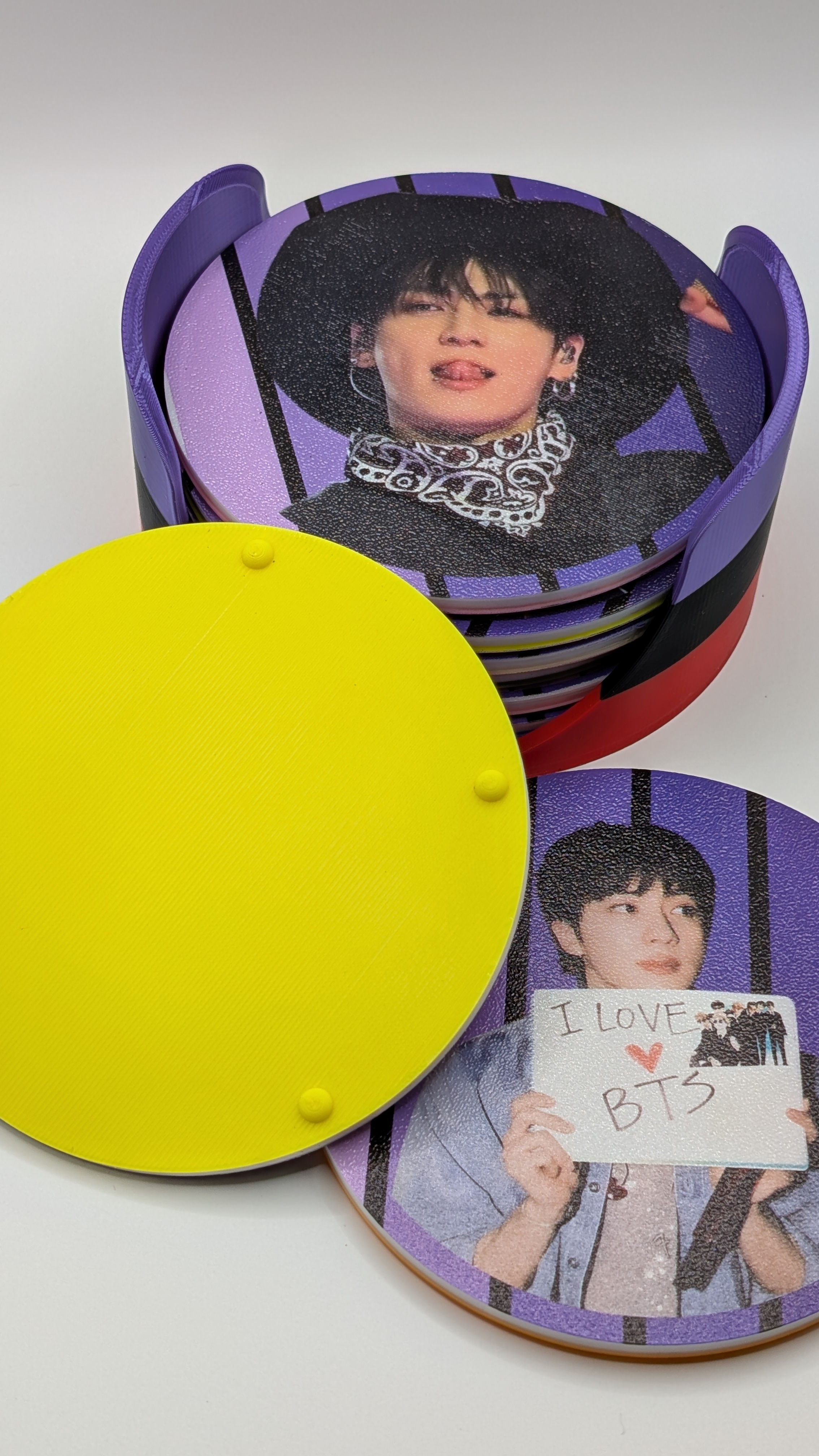 BTS Coaster Set - 8 Piece
