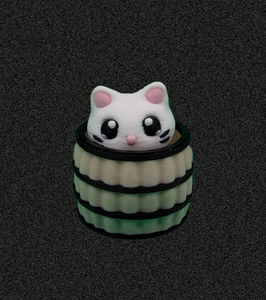 "I Fit, I Sit" Kitty Clicker