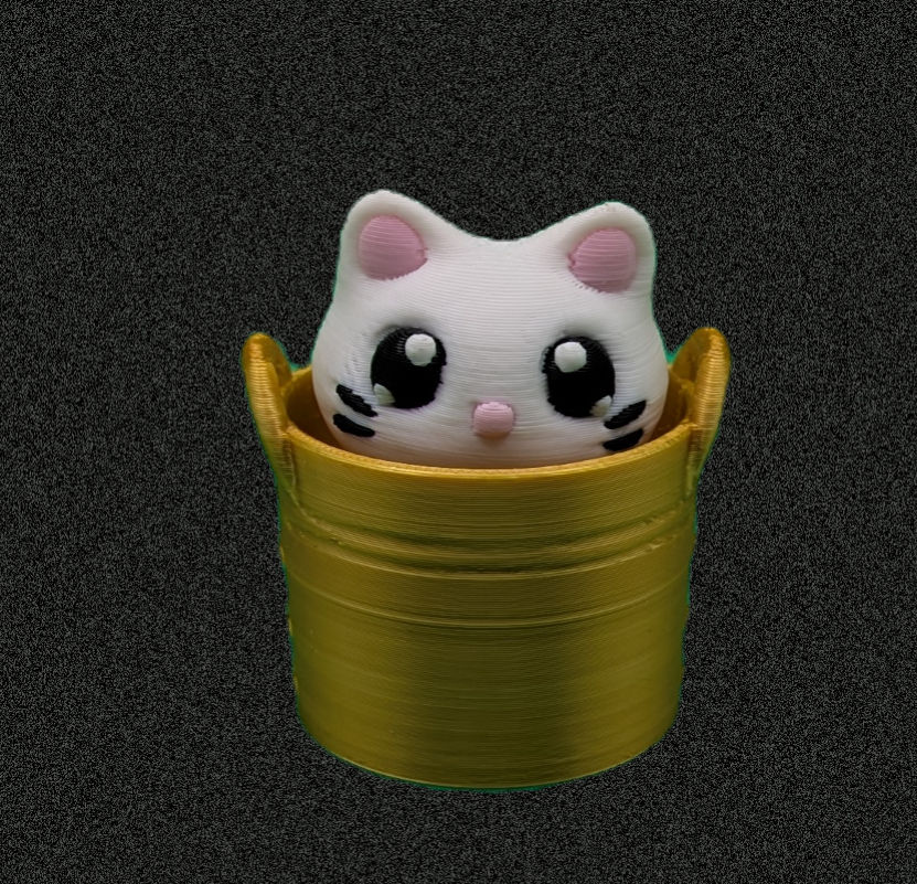 "I Fit, I Sit" Kitty Clicker