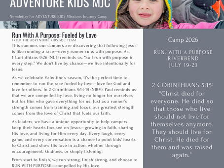 Run with a Purpose: Fueled by Love