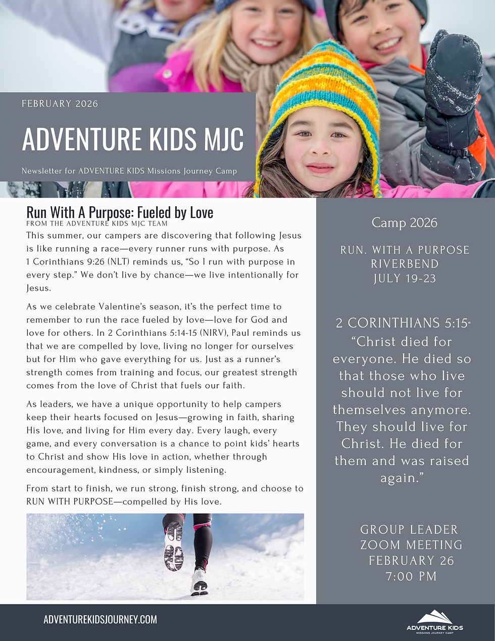 Run with a Purpose: Fueled by Love