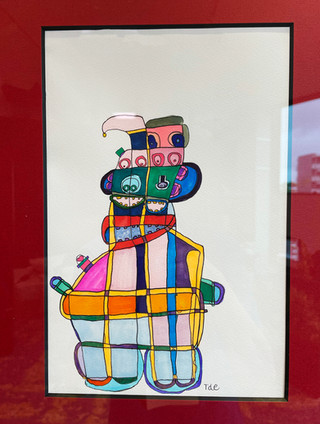 周　豪　　アート　油彩　物故者作品 MAZEKOZEアート】成田くらしのデジタル館×Get in touch