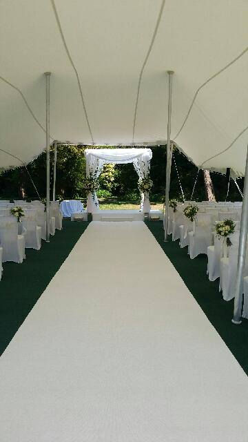 White Lycra Chair Cover