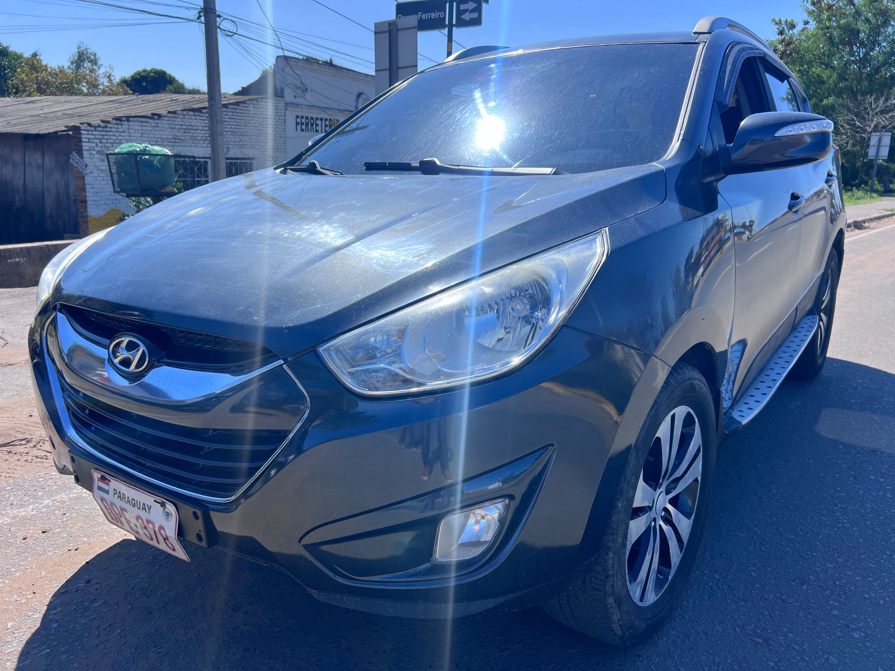 HYUNDAI TUCSON 2012 GRIS HUMO 