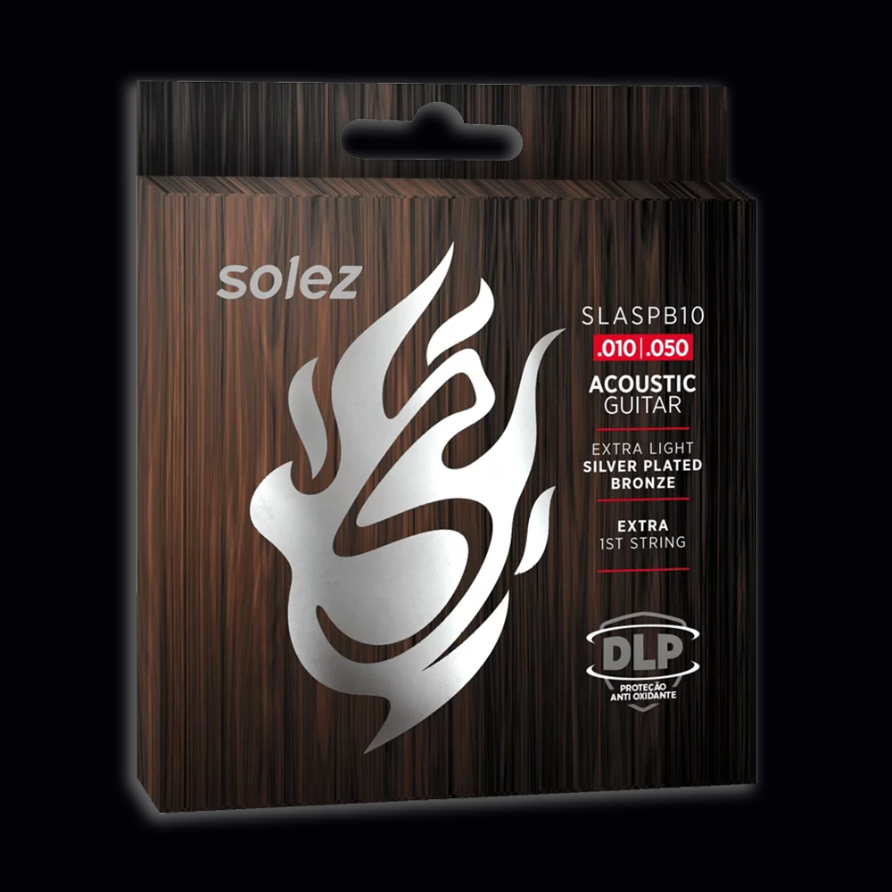 Solez Silver Plated Bronze 10-50 Acoustic Guitar Strings