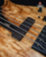縮圖：Meridian Horizon Semi-Acoustic 5 Fretless Spalted Maple