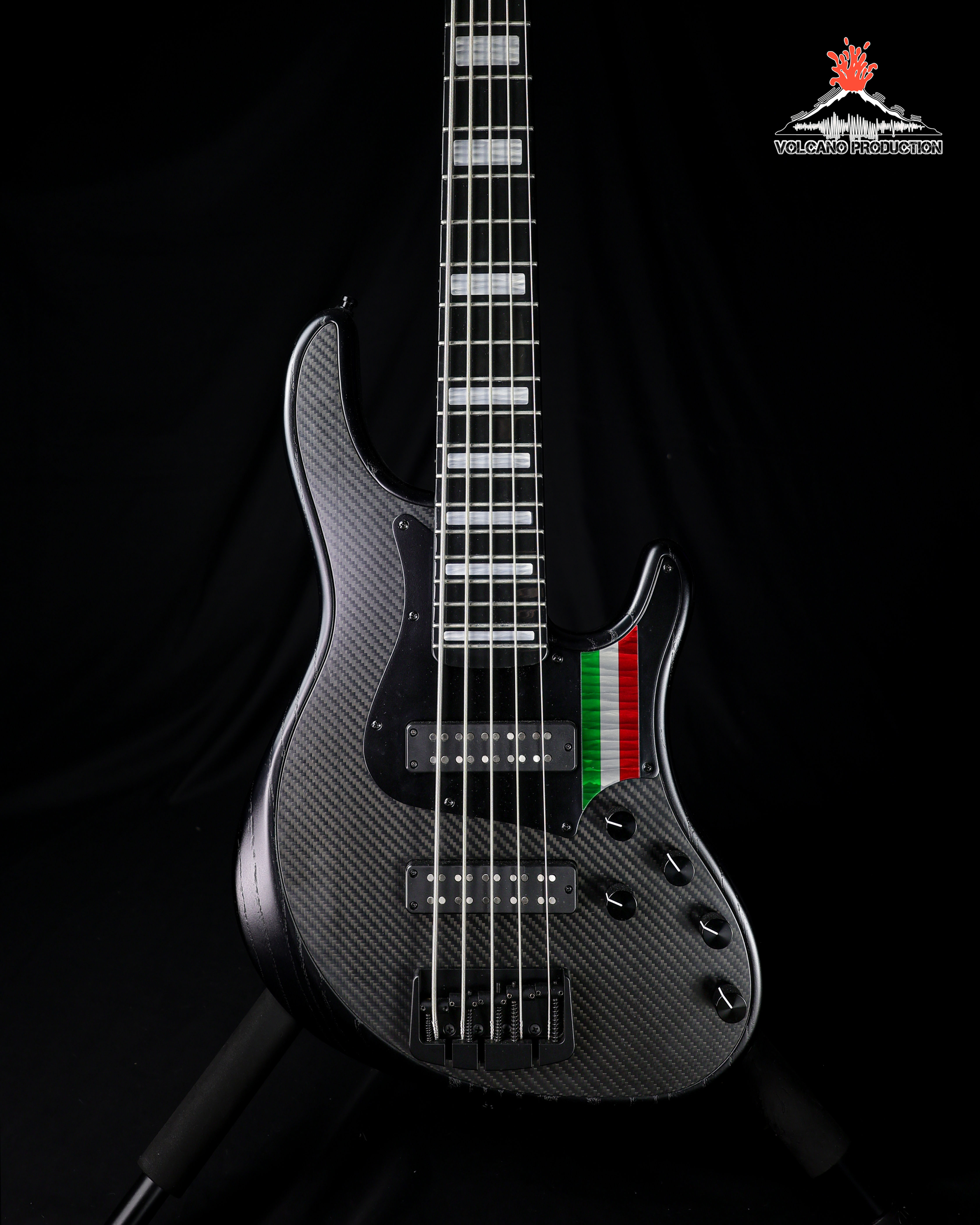 Alusonic J-Special Deluxe 5 Custom Shop Italian Flag